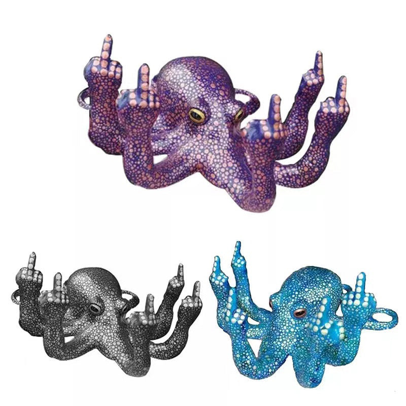 Octopus Luminous Decoration Design Home Spoof Garden Decoration Design Octopus set