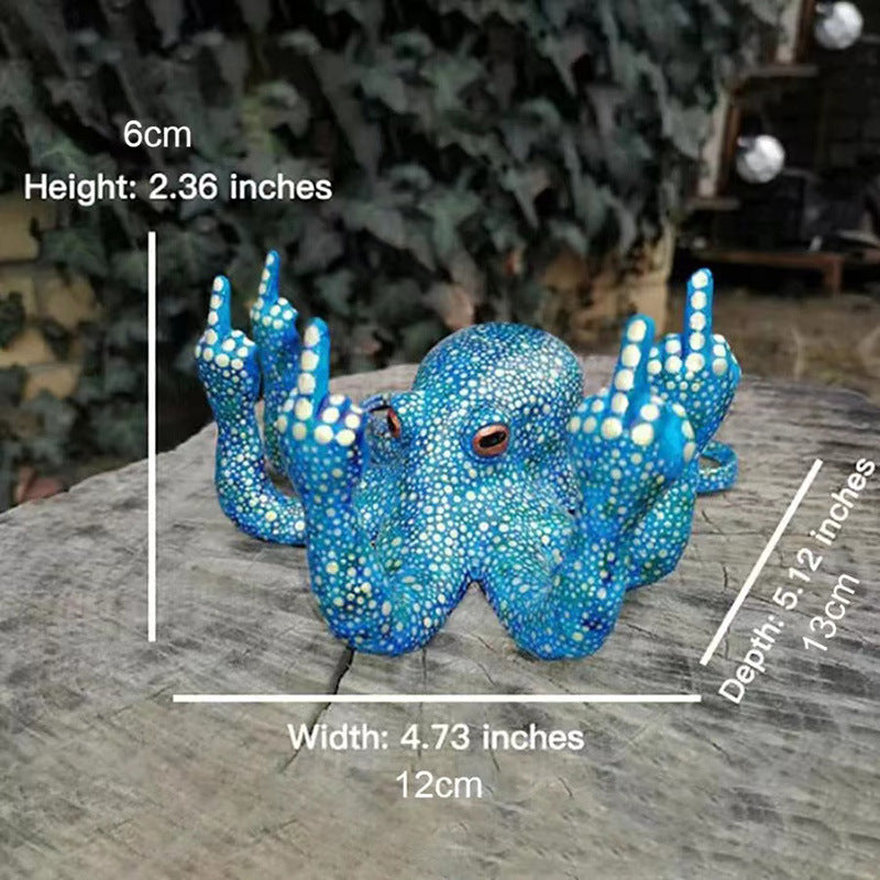 Octopus Luminous Decoration Design Home Spoof Garden Decoration Design Octopus size